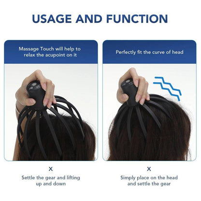 Octopus Claw Head Massager - cdr