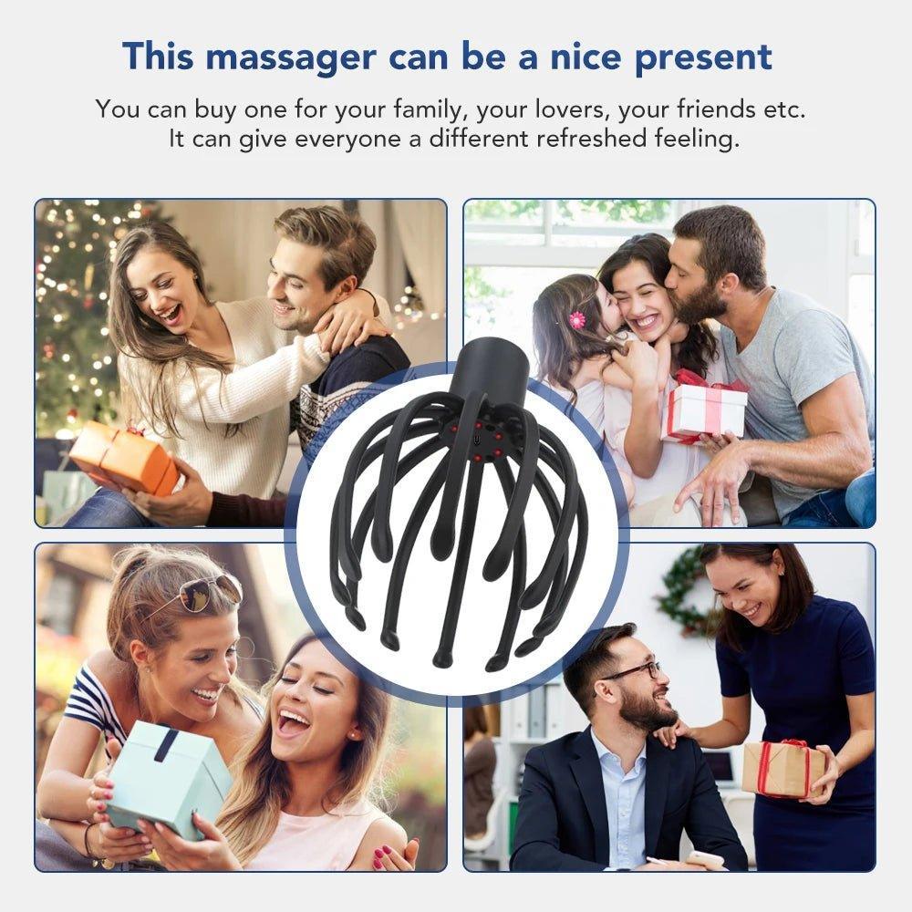 Octopus Claw Head Massager - cdr