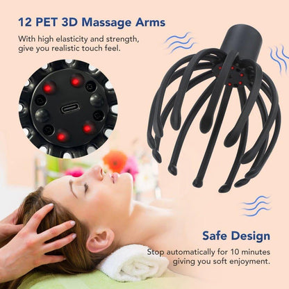 Octopus Claw Head Massager - cdr